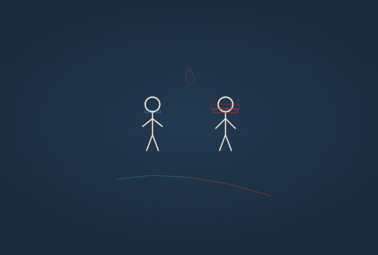 FDM illustration - two physicians with unequal burden weights