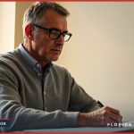 Mid-career Florida physician at his desk reviewing prior authorization paperwork — Florida Doctor Magazine Issue 15, April 22, 2026.