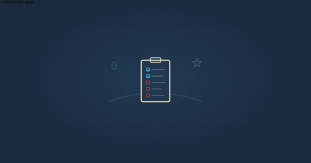 FDM illustration - checklist clipboard with reform icons