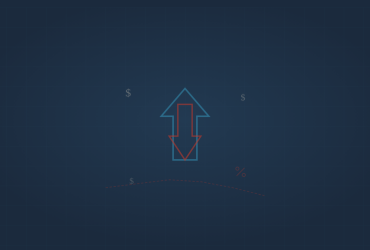 FDM illustration - upward arrow hiding downward arrow