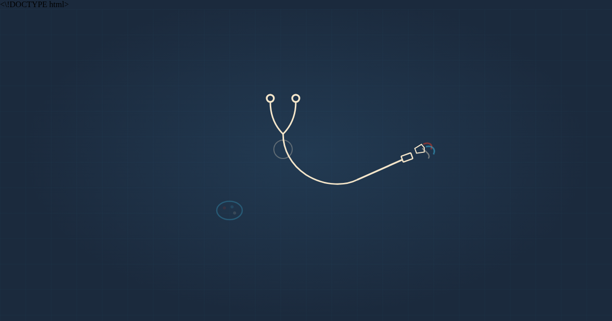 FDM illustration - stethoscope becoming paintbrush