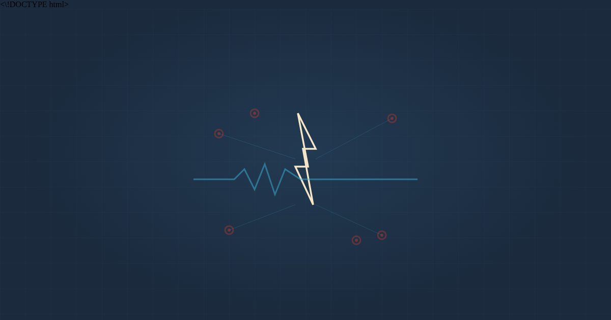 FDM illustration - lightning bolt with news nodes