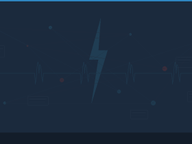 Abstract illustration of lightning bolt, pulse line, and scattered news nodes — Florida physician news quick hits April 14 2026